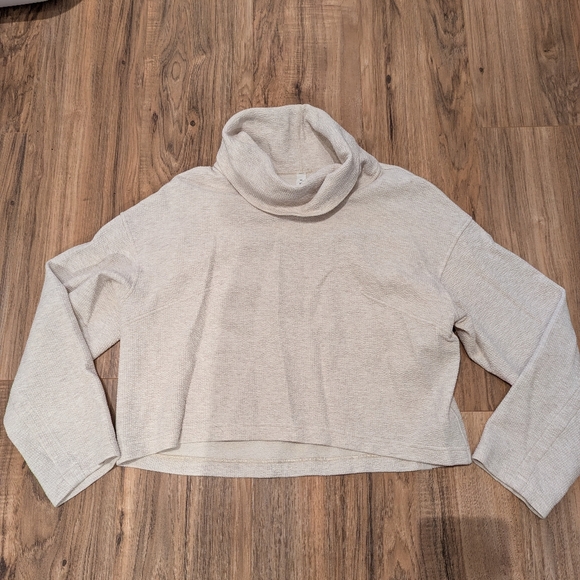 Lululemon Ribbed Funnel Neck Pullover - Picture 5 of 10